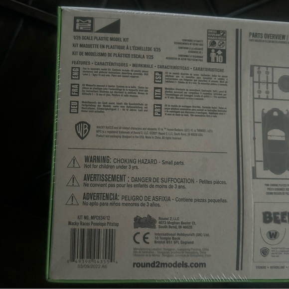 RARE Wacky Races Compact Pussycat with Penelope Pitstop Kit TV show set - Picture 6 of 12